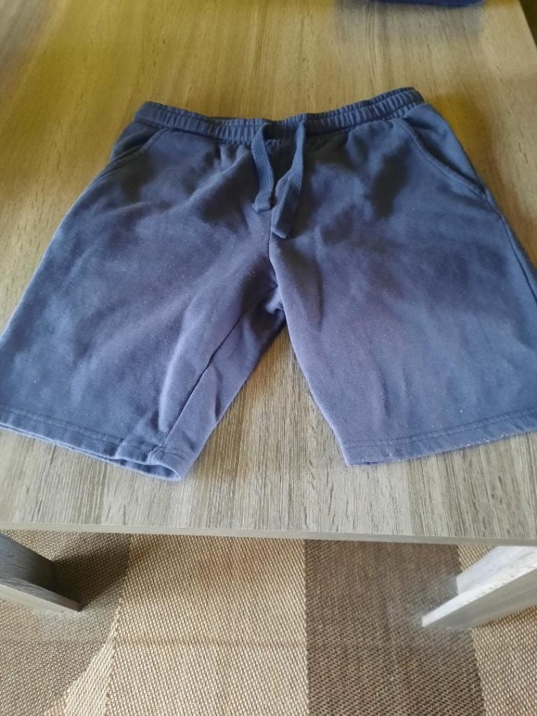 Bonprix blauwe korte broek maat 48-50 (kindermaat M), Ophalen of Verzenden, Gebruikt, Bonprix, Jongen