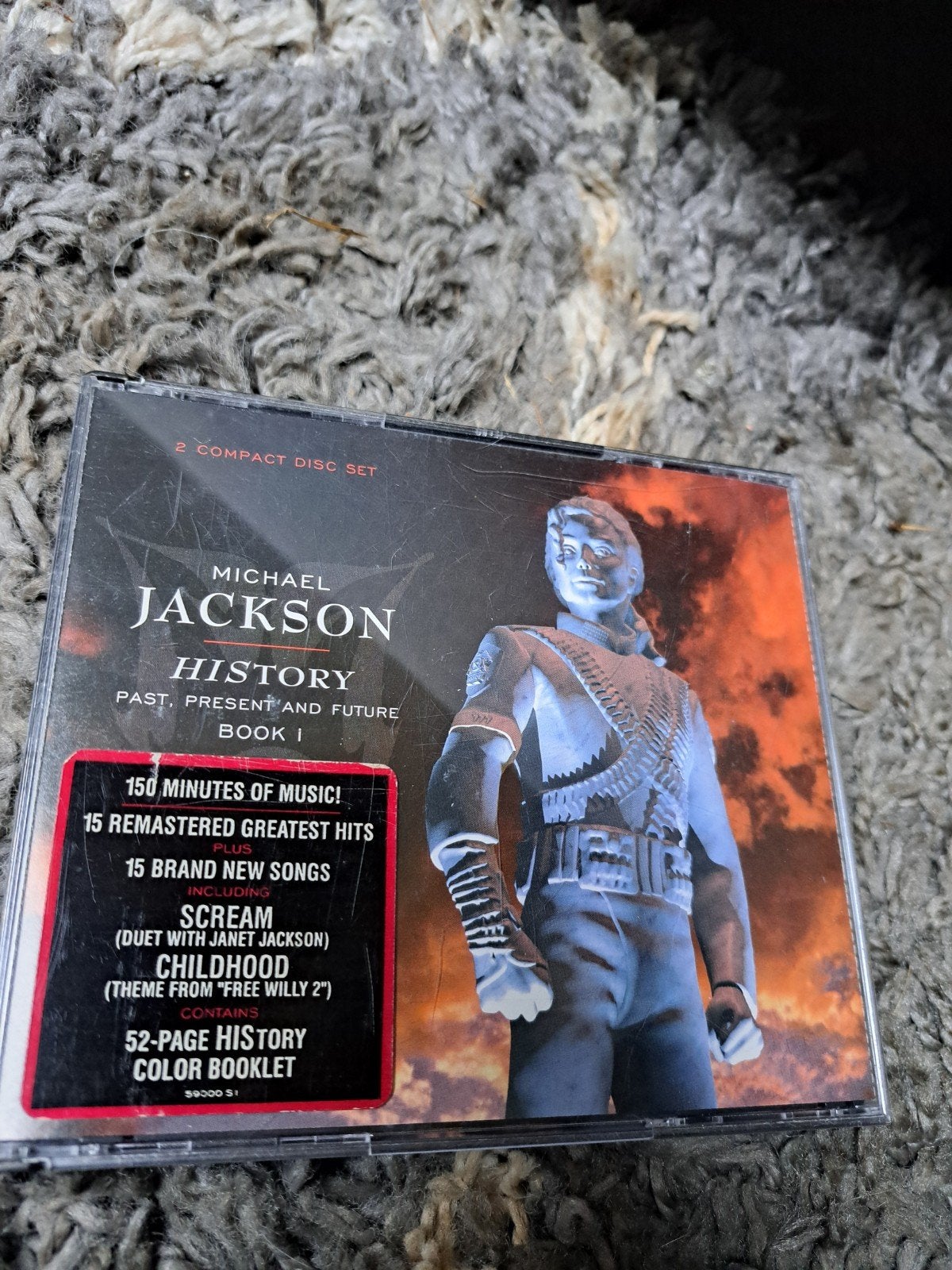 2cd Michael Jackson History, Ophalen