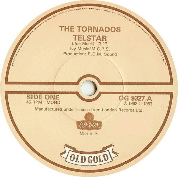 The Tornados – Telstar / Globetrotter Single Nieuw, Ophalen of Verzenden, Nieuw in verpakking, 7 inch, Poprock