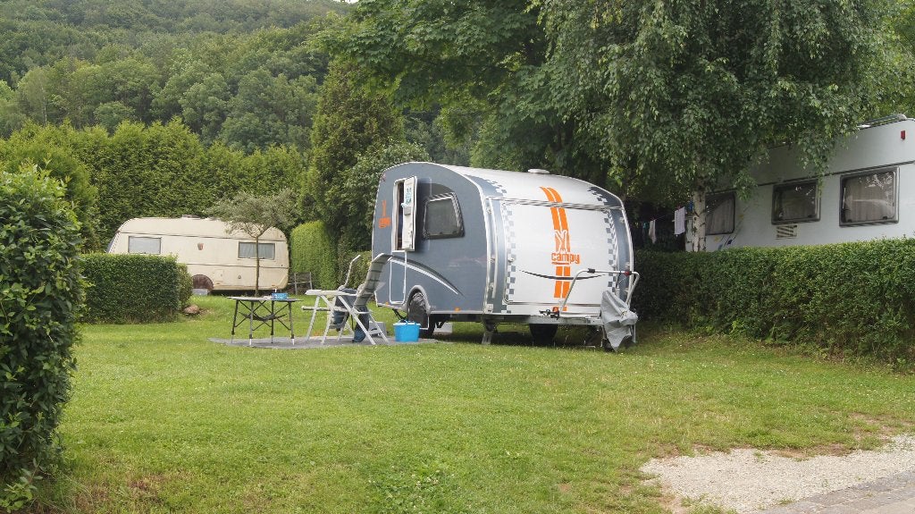 Dethleffs Campy, Vast bed, Kleine zit, Particulier, Dethleffs
