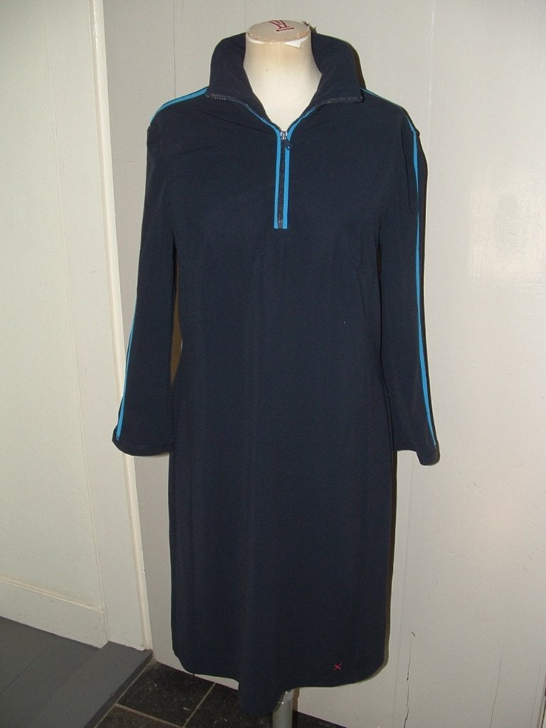 Anna Blue sportieve jurk maat 36 driekwart mouw, Blauw, Anna Blue, Ophalen of Verzenden, Zo goed als nieuw
