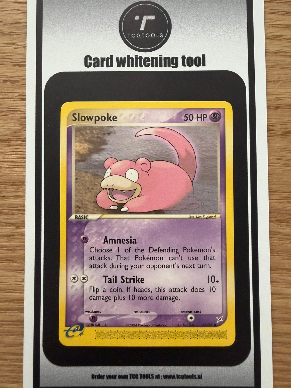 Slowpoke 65/95 Team Magma vs Team Aqua NM, Ophalen of Verzenden, Zo goed als nieuw