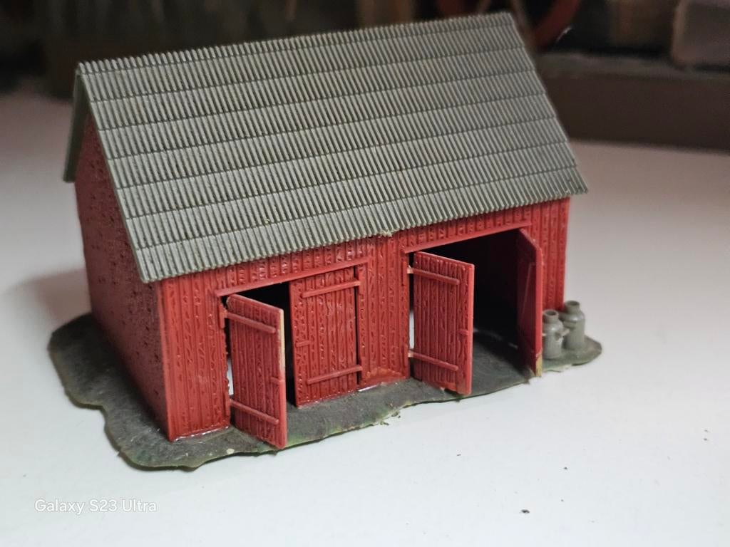 Modeltrein Ho schuur, boerderij, Ophalen of Verzenden, Gelijkstroom, Wagon, Roco