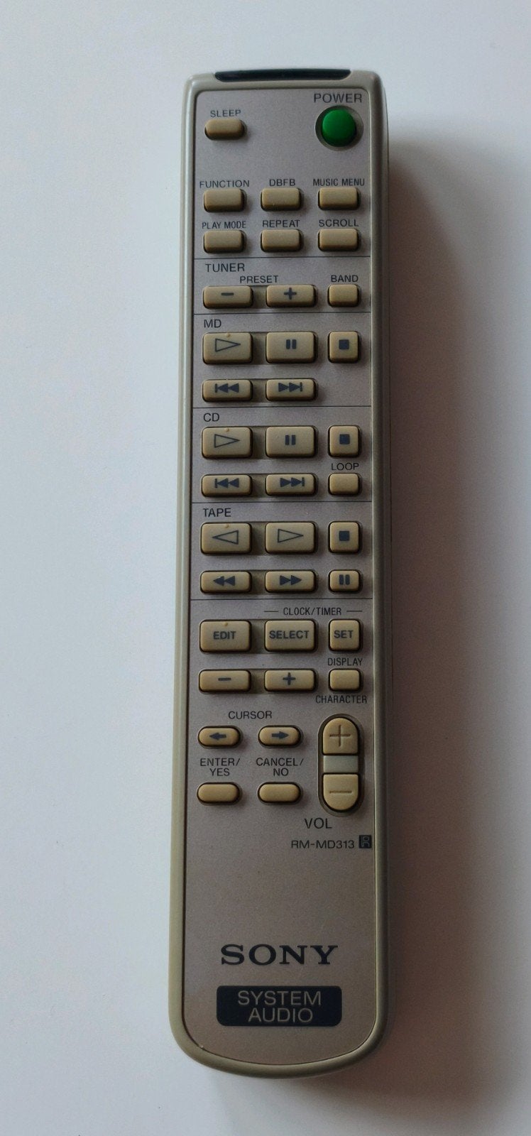 Sony RM-MD313 Systeem Audio Afstandsbediening, Ophalen of Verzenden, Gebruikt, Origineel, Mediaspeler