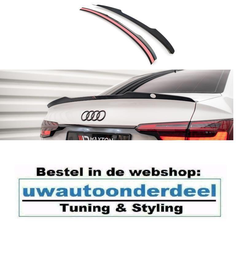 Maxton Design Achterklep Spoiler Voor Audi A4 B9 Facelfit
