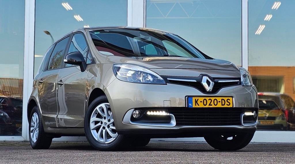Renault Scénic 1.2 TCe Limited Trekhaak Navigatie Mooi!, Voorwielaandrijving, Stof, Gebruikt, 4 cilinders