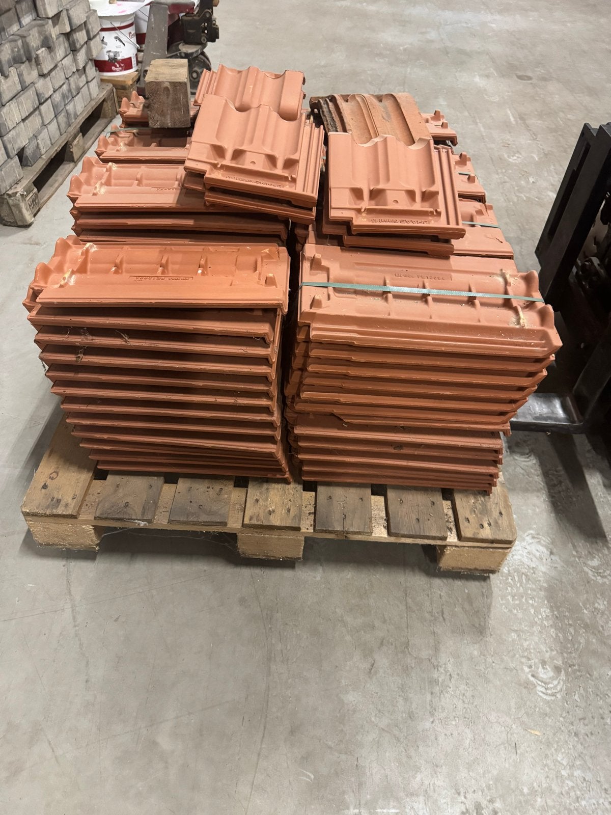 96 nieuwe Braas Granat 15 dakpannen, Steen of Klei, Nieuw, Ophalen of Verzenden, Dakpannen