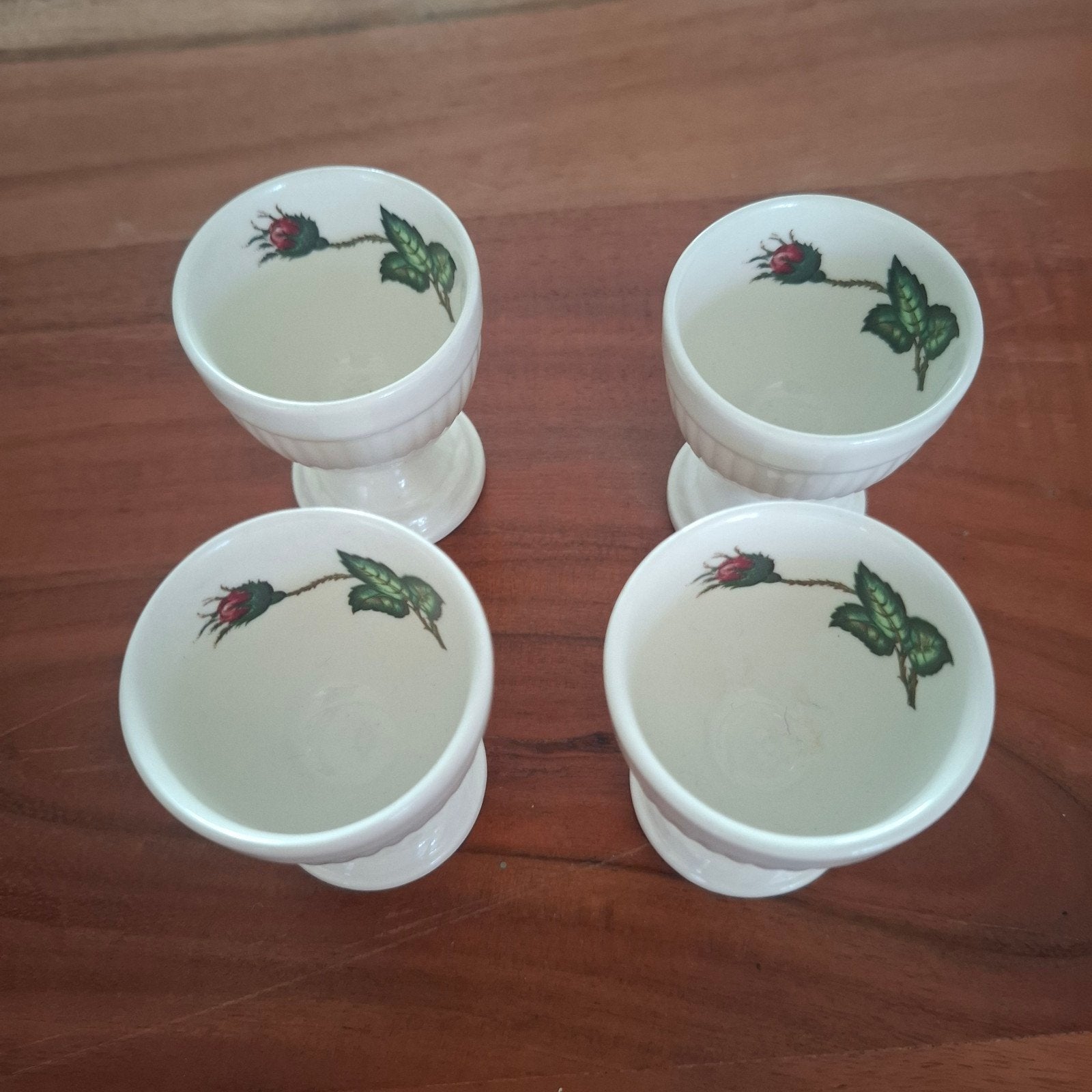 Wedgewood eierdopjes 'Moss rose", Ophalen of Verzenden