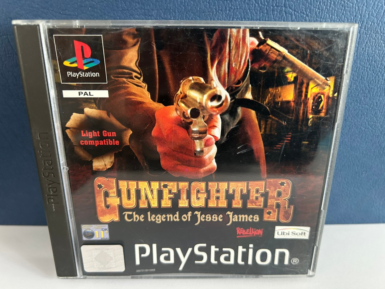 Gunfighter The Legend of Jesse James / Playstation 1 PS1 ps1, Avontuur en Actie, 1 speler, Ophalen of Verzenden, Zo goed als nieuw