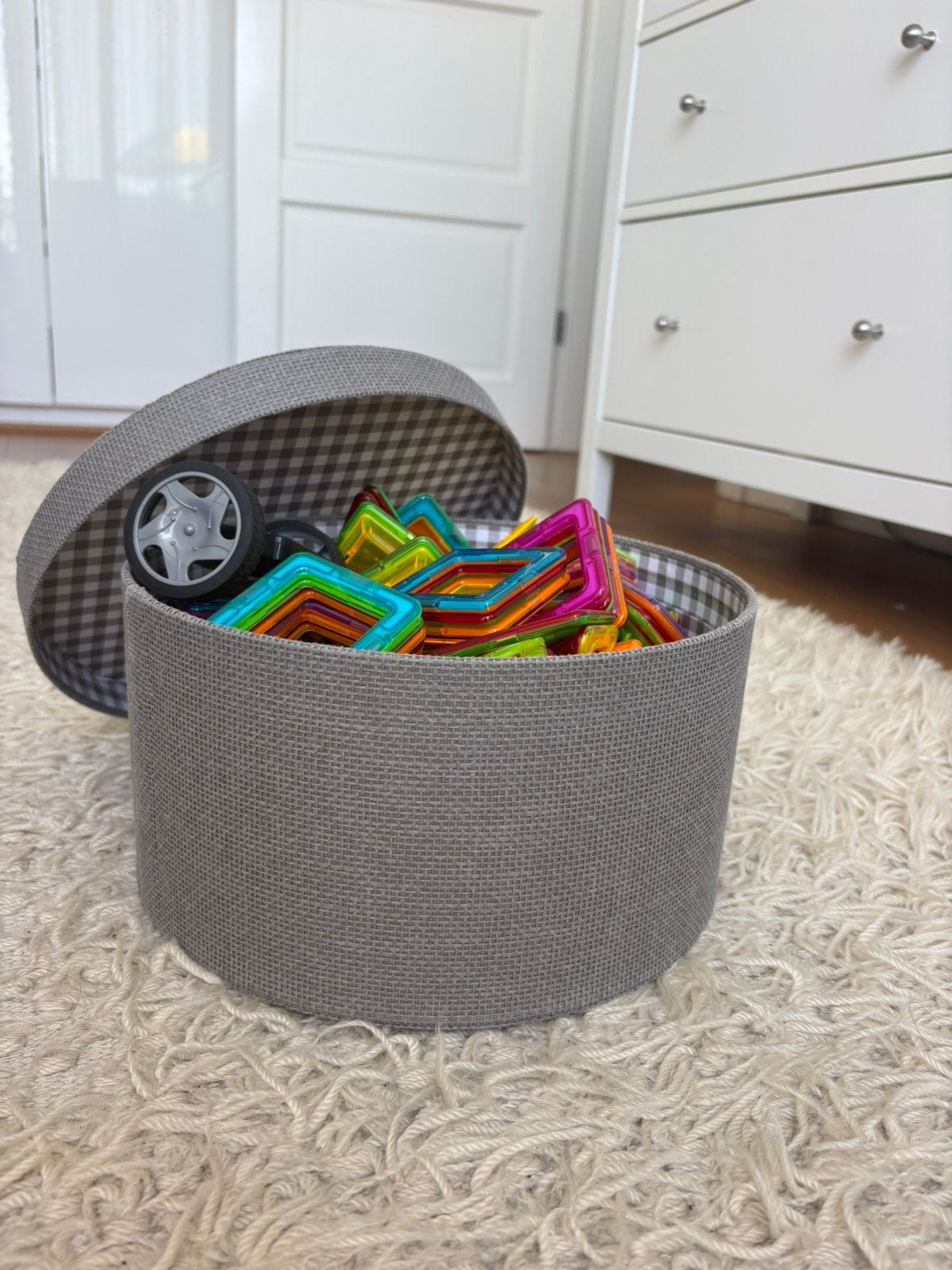 Magnetische tegels, magnetic tiles - 2 sets, Kinderen en Baby's, Ophalen, Zo goed als nieuw