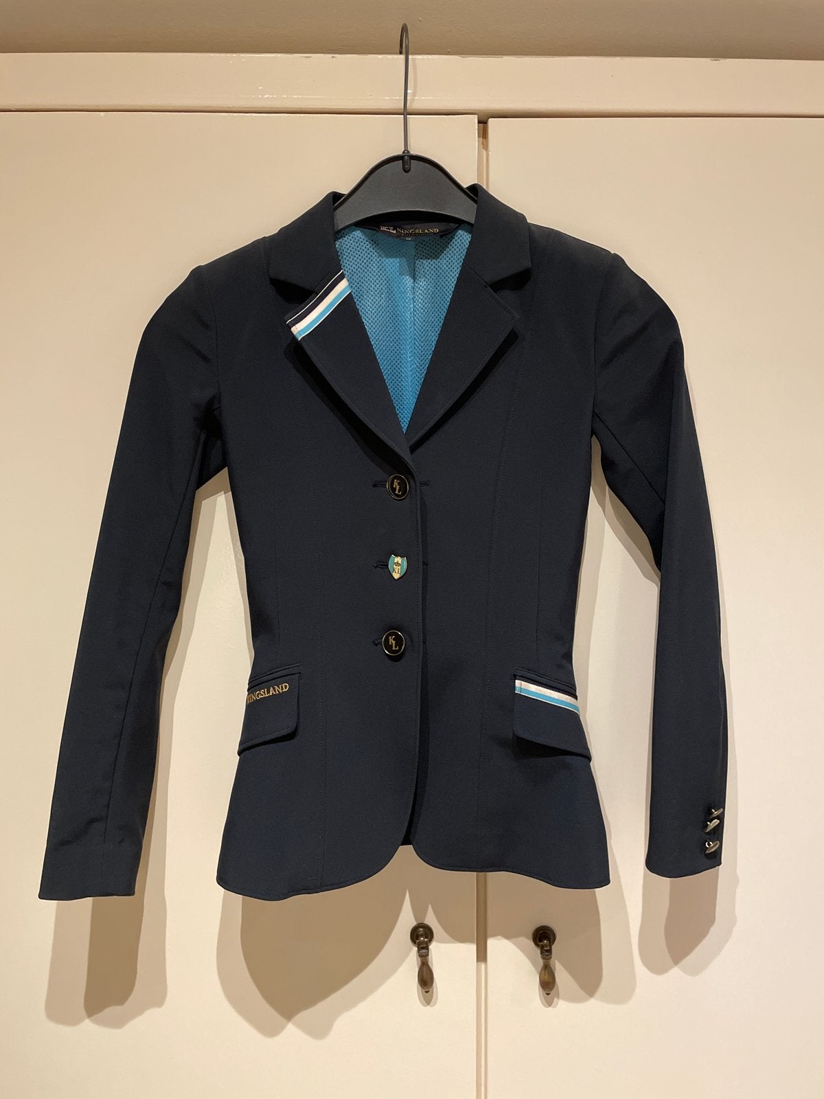 Wedstrijdjas Donkerblauw, Dieren en Toebehoren, Paardrijkleding, Ophalen of Verzenden, Dames, Bovenkleding, Springen