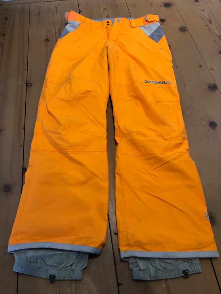 O'Neill skibroek oranje - Maat 48, Ophalen of Verzenden, Gedragen, Broek