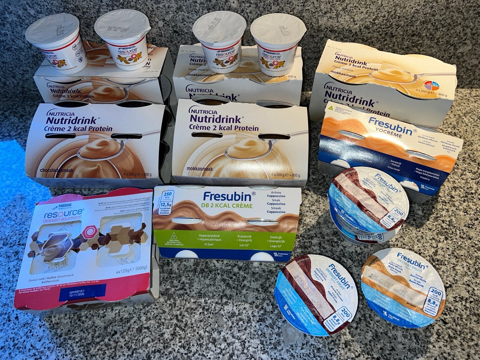 Sorgente medische bijvoeding. Pudding, toetjes., Diversen, Ophalen