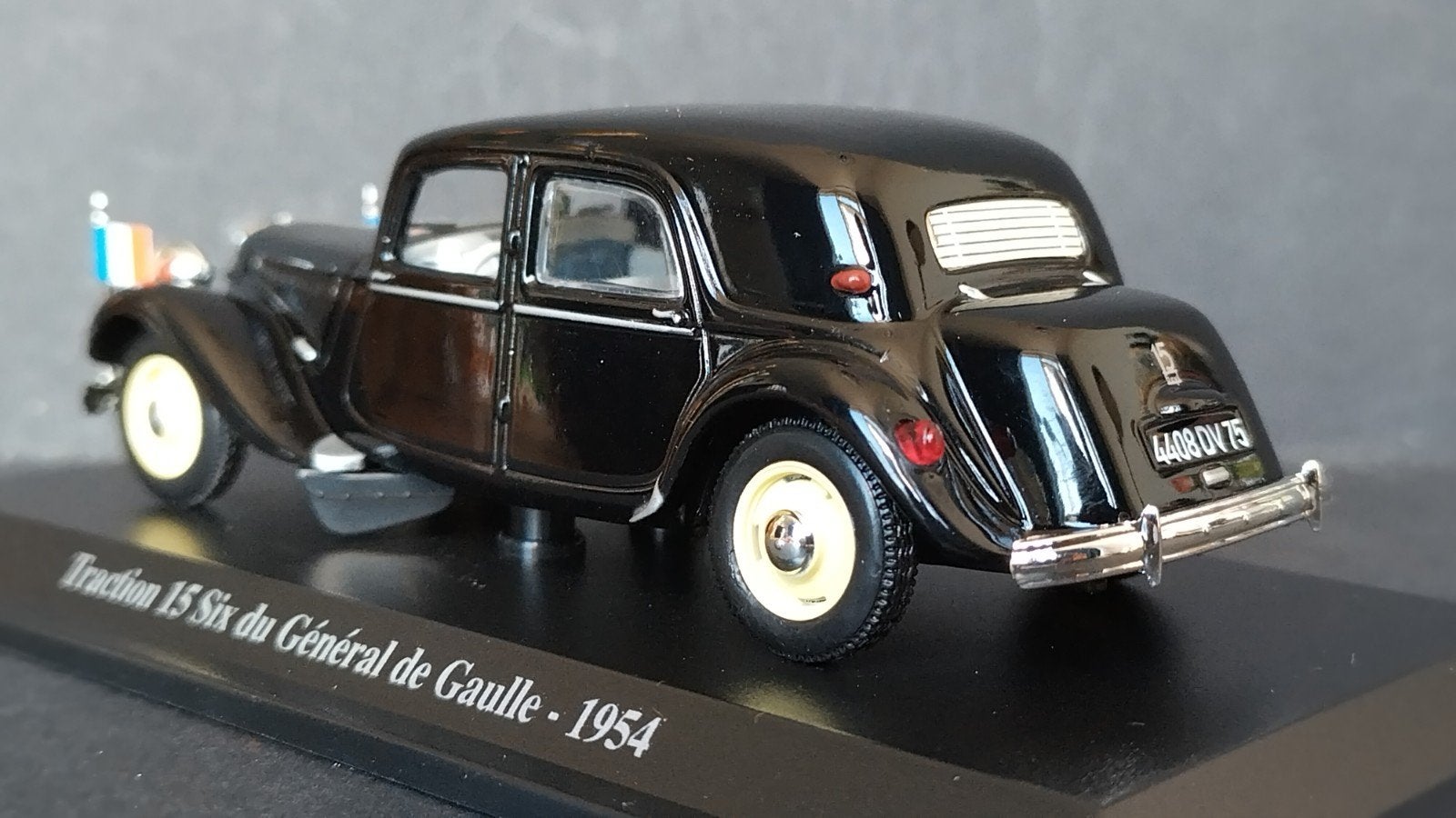 Citroen Traction Avant 15 Six General Gaulle 1:43 Norev Pol, Auto, Verzenden, ., Nieuw
