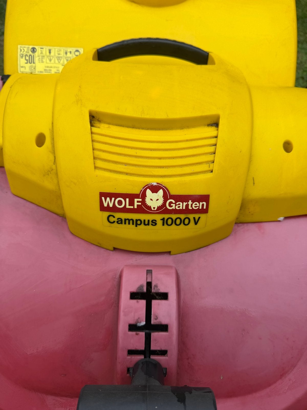 Wolf Garten Campus 1000 V Elektrische verticiteermachine, Ophalen, Gebruikt, Elektrisch