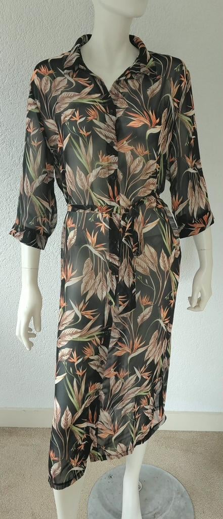 Norah jurk maat 44, Kleding | Dames, Ophalen of Verzenden, Zo goed als nieuw, Maat 42/44 (L), Onder de knie