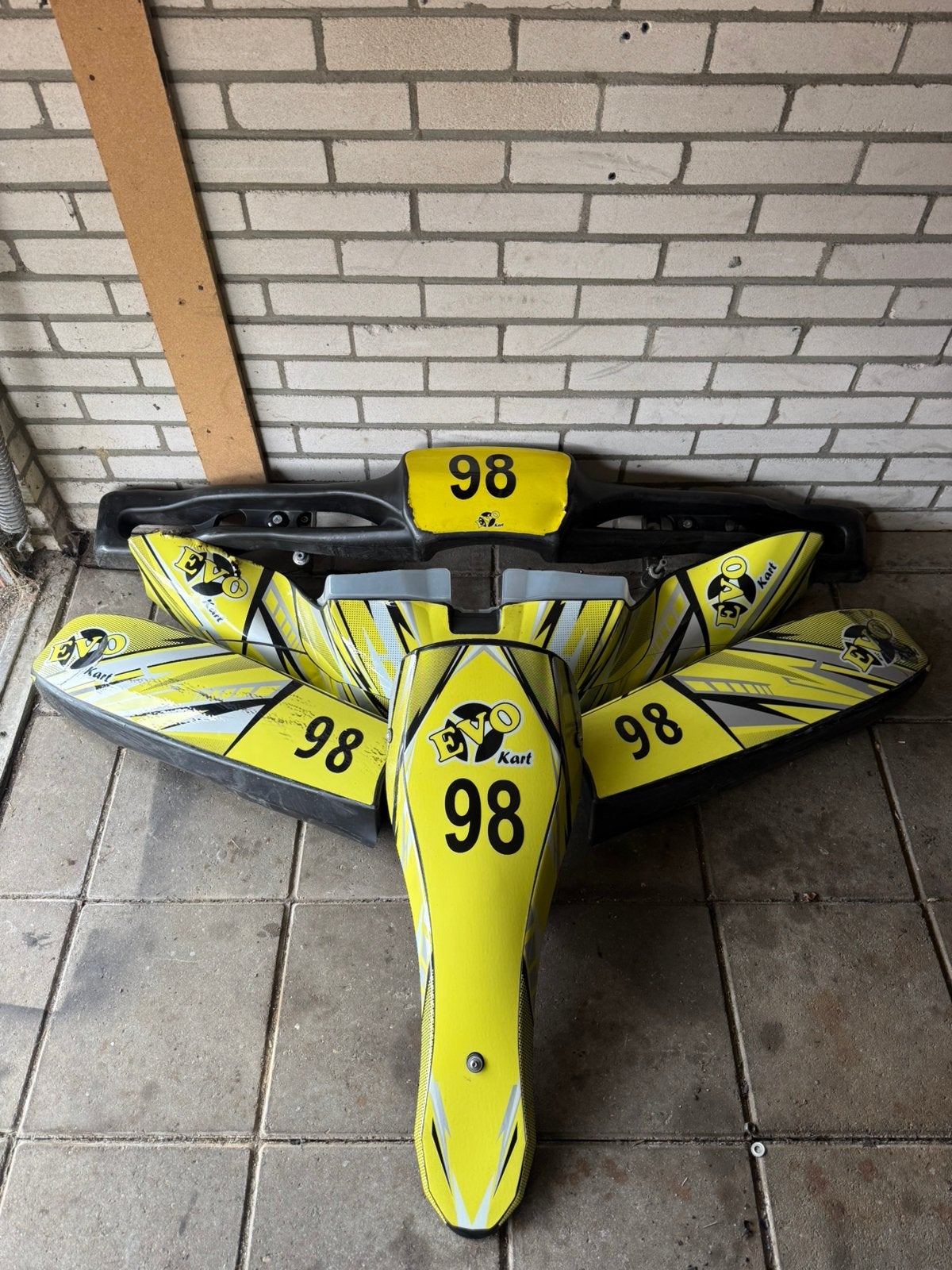 Bumperset karting, Ophalen, Gebruikt, Kart