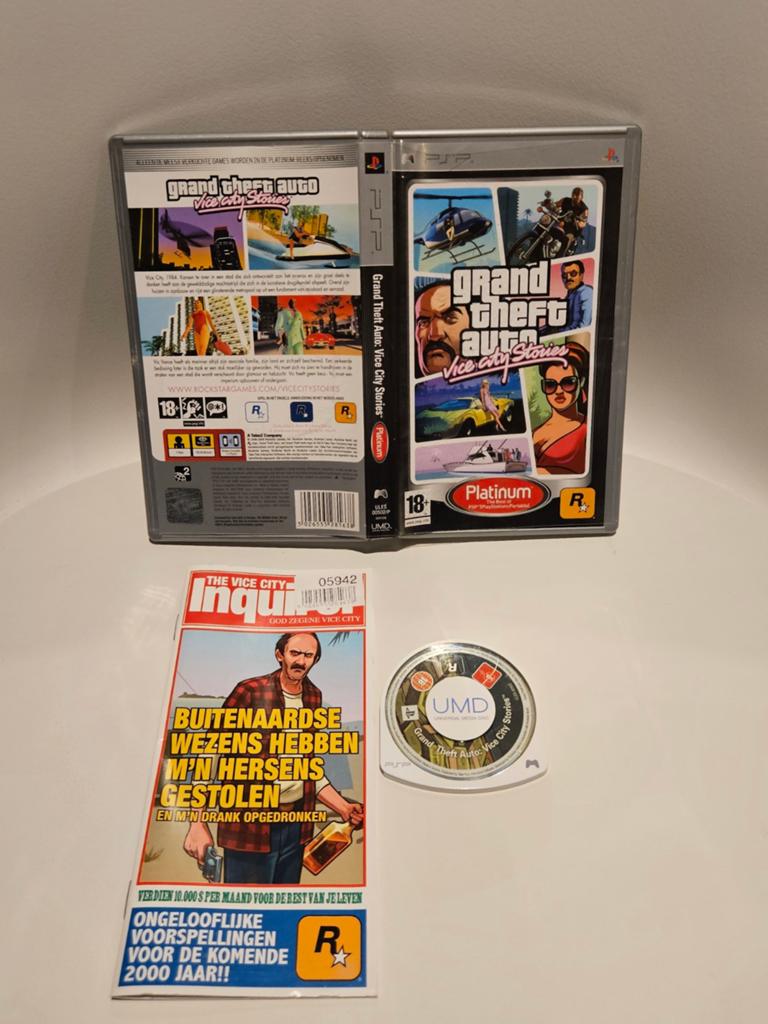 GTA Vice City Stories PSP, Avontuur en Actie, Vanaf 18 jaar, 1 speler, Ophalen of Verzenden
