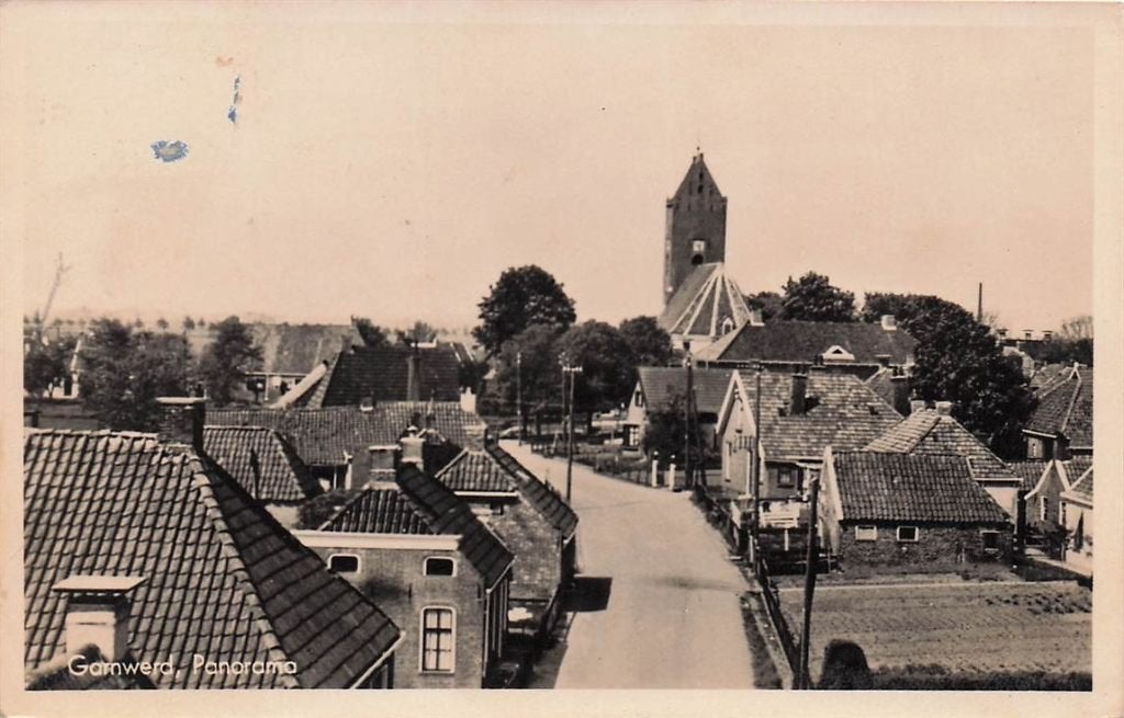 703-171-021 Garnwerd Panoram, Verzenden, Voor 1920, Groningen