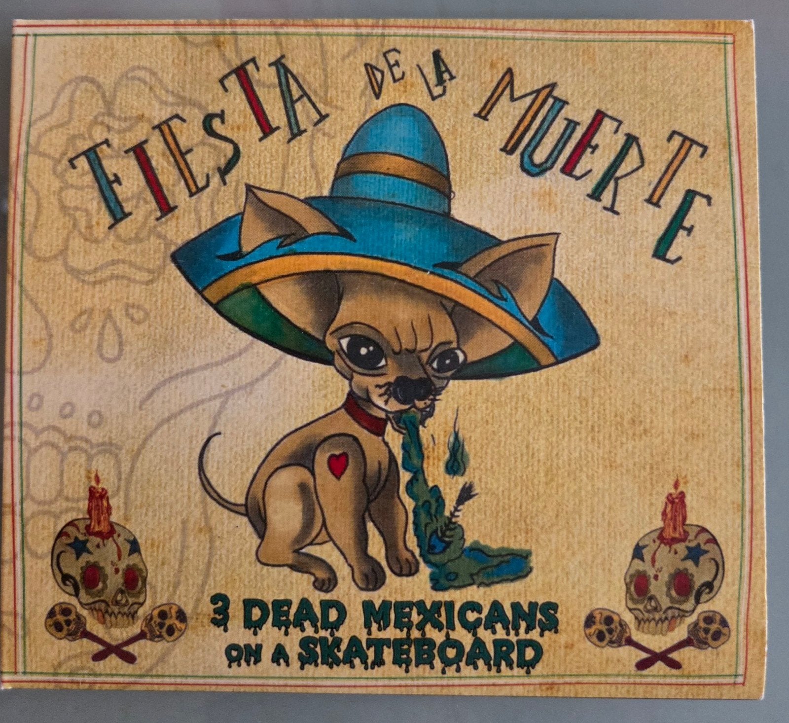 3 dead Mexicans on a skateboard, Ophalen of Verzenden, Zo goed als nieuw