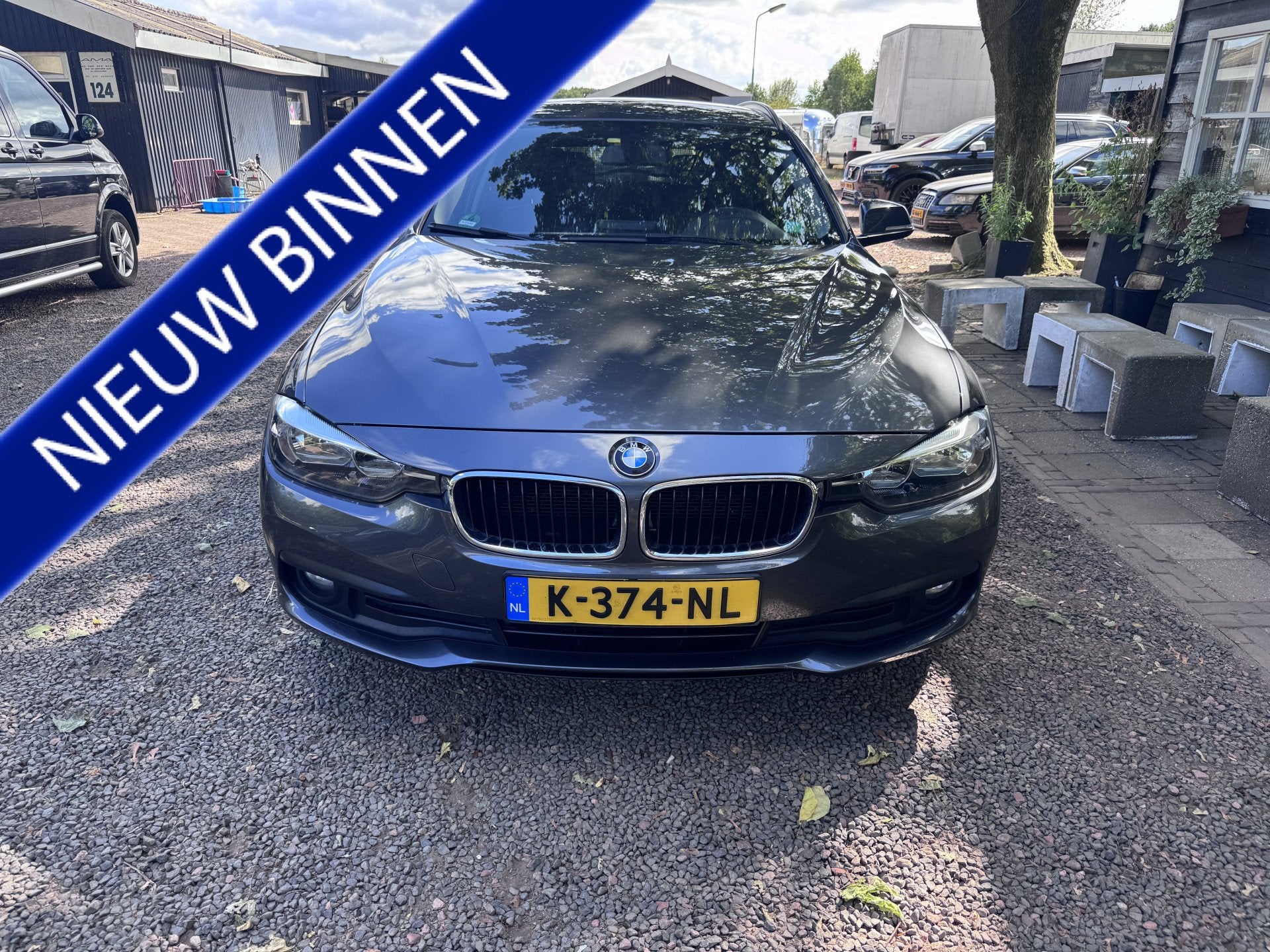 BMW 3 Serie Touring Shadowline 318d (bj 2016), Auto's, 745 kg, 4 cilinders, 23 km/l, Leder