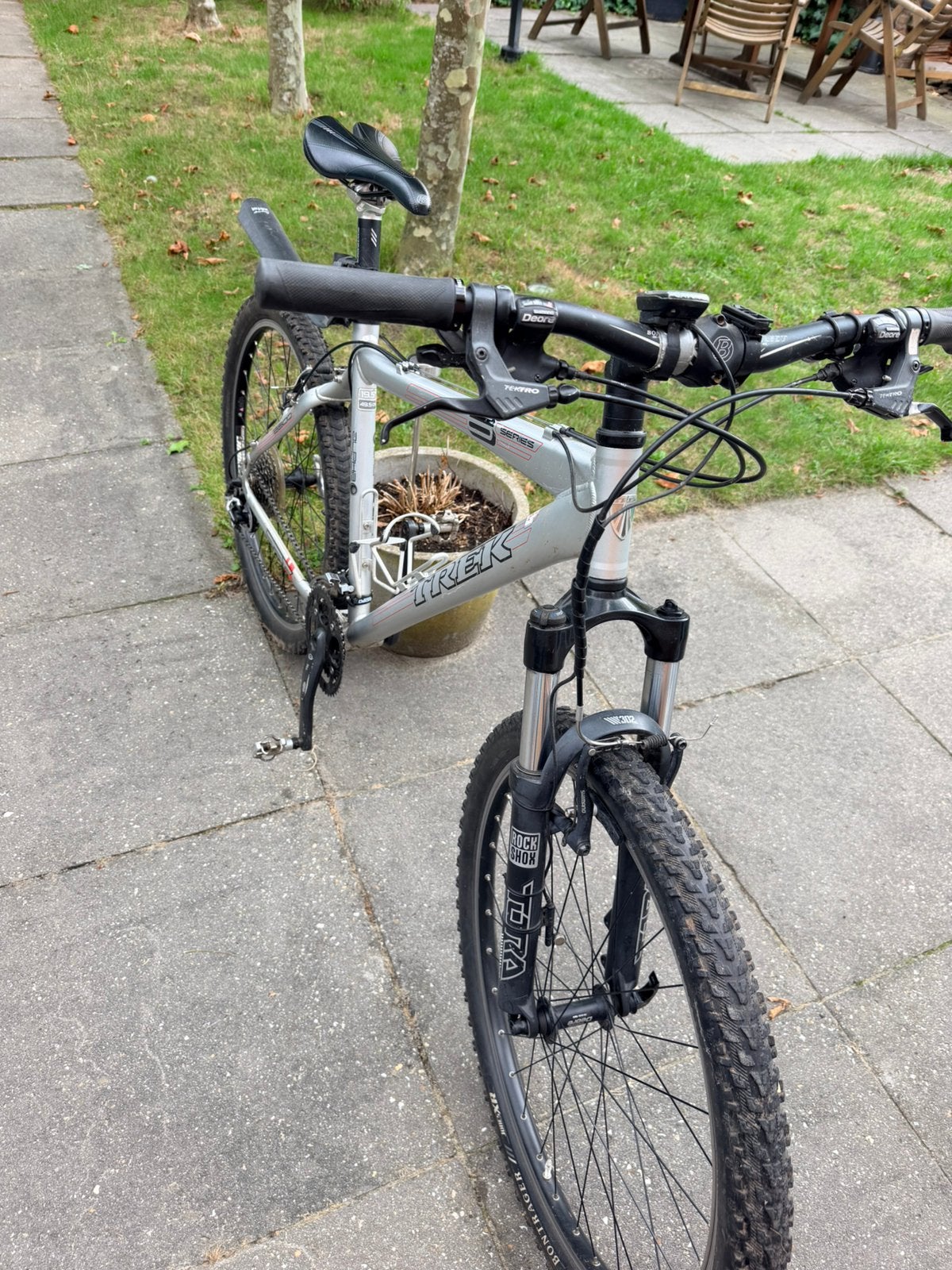 Trek 6500 mountainbike 26 inch 49.5 cm, grijs,zilver, zwart., Fietsen en Brommers, Fietsen | Mountainbikes en ATB, Ophalen, Gebruikt