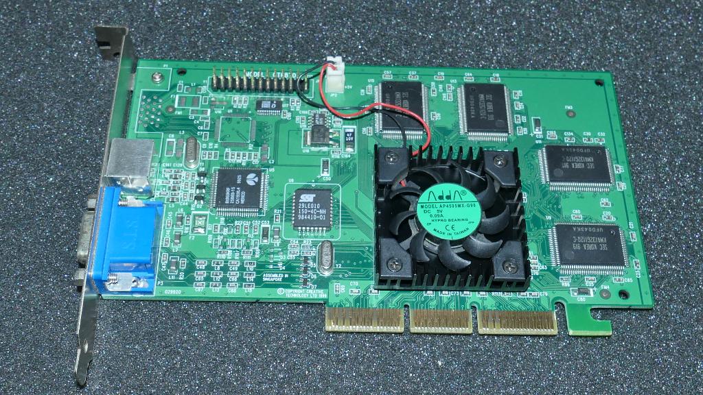 Creative 3D Blaster RIVA TNT2 ULTRA (CT6870) AGP – 32 MB, Computers en Software, Vintage Computers, Ophalen of Verzenden