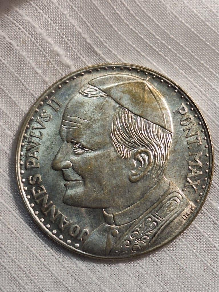 JOHANNES PAULUS II Ora Pro Nobis penning (#7), Postzegels en Munten, Ophalen of Verzenden, Overige materialen, Buitenland