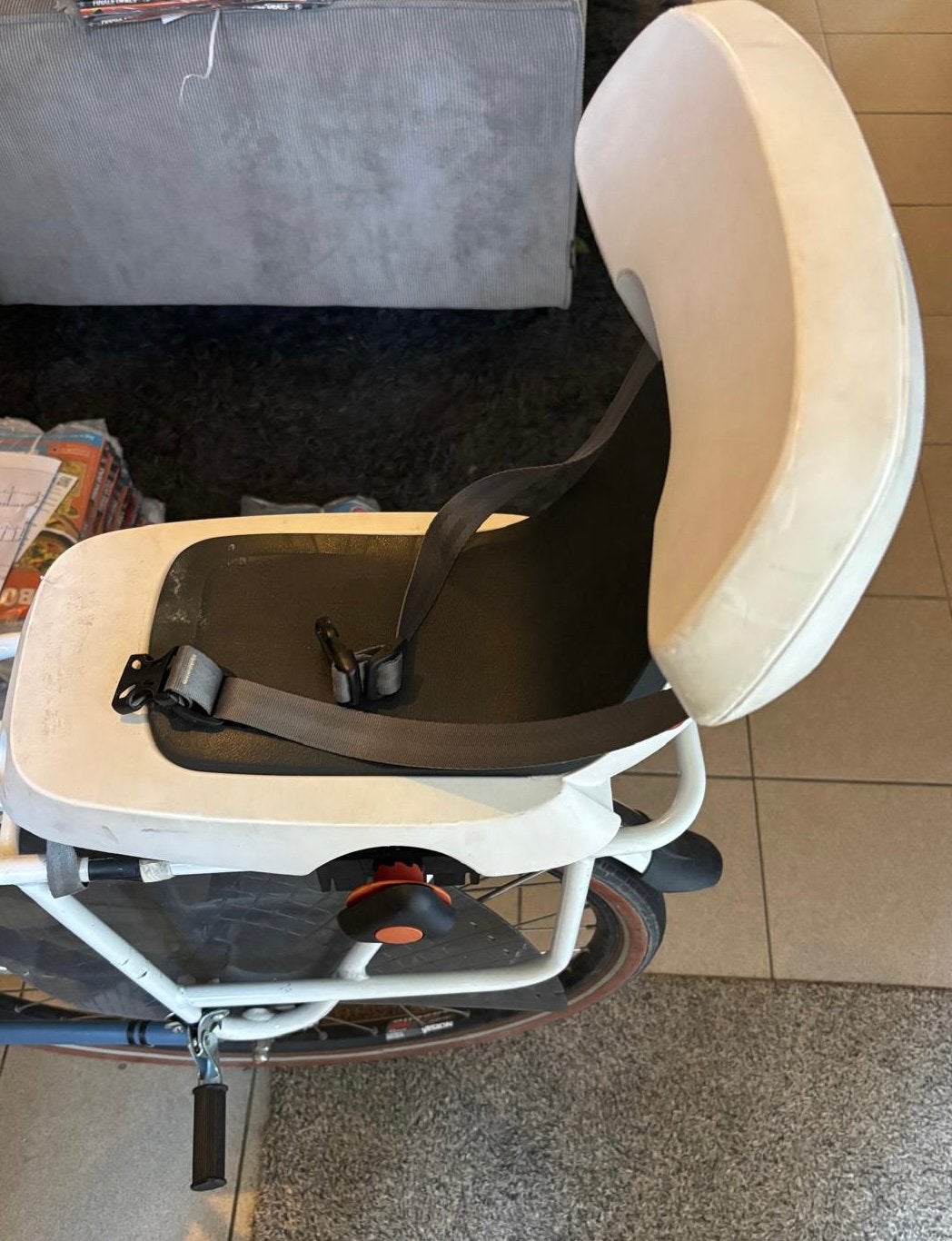Achterzitje fiets Polisport guppy, Ophalen, Gebruikt