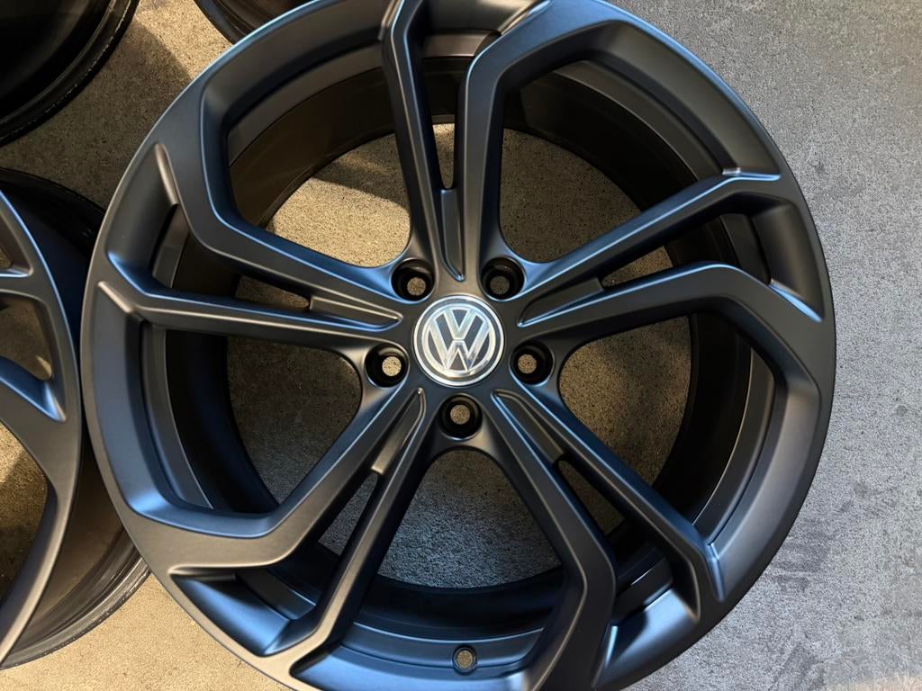 19 INCH ORIGINELE VOLKSWAGEN GOLF 7 REIFNITZ GTI TCR VELGEN, Auto-onderdelen, Banden en Velgen, 19 inch, Gebruikt, Velg(en), Ophalen of Verzenden