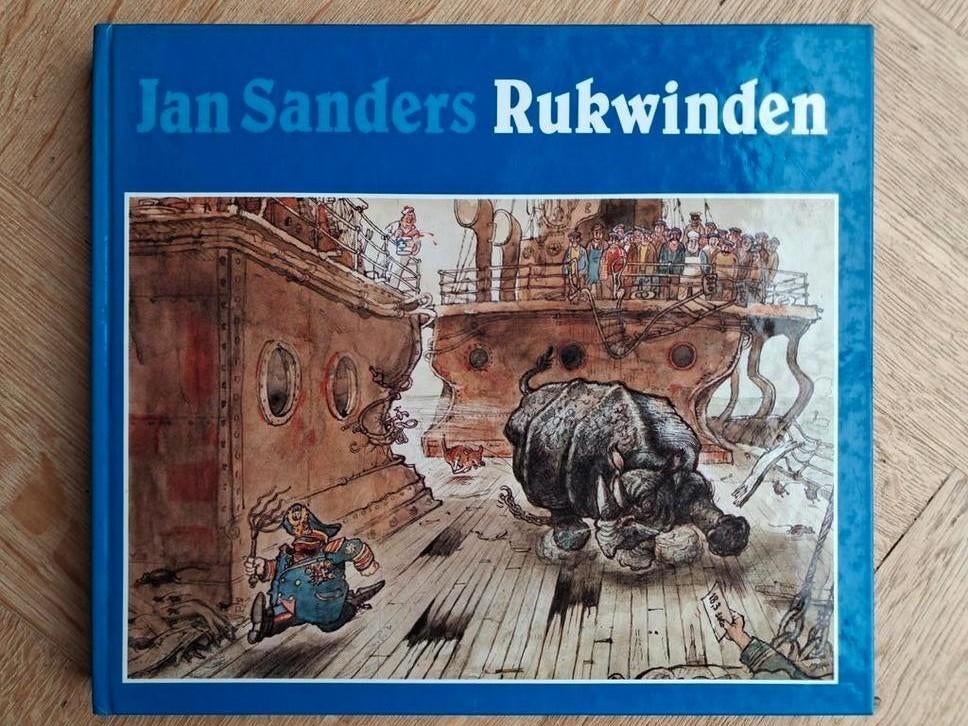 Jan Sanders - Rukwinden (Hardcover), Boeken, Overige Boeken, Zo goed als nieuw, Ophalen