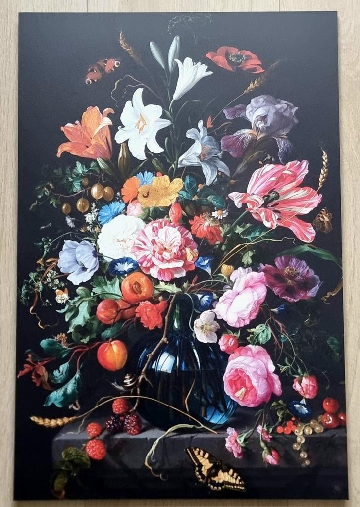 Twee HIP ORGNL wanddecoraties bloemen 40x60 cm, Ophalen