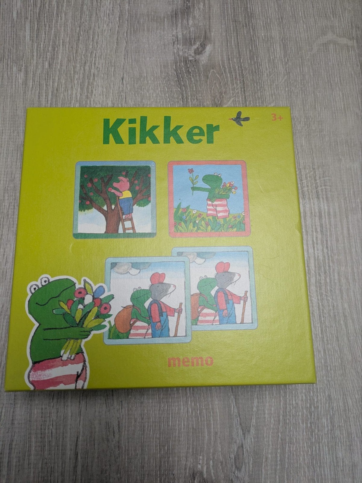 Kikker Memory spel - Leuk voor jonge kinderen, Ophalen of Verzenden, Gebruikt, Puzzelen