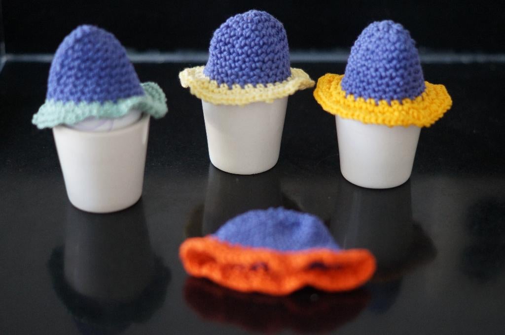 Setje eierwarmers, Huis en Inrichting, Keuken | Textiel, Nieuw, Overige typen, Blauw, Ophalen of Verzenden