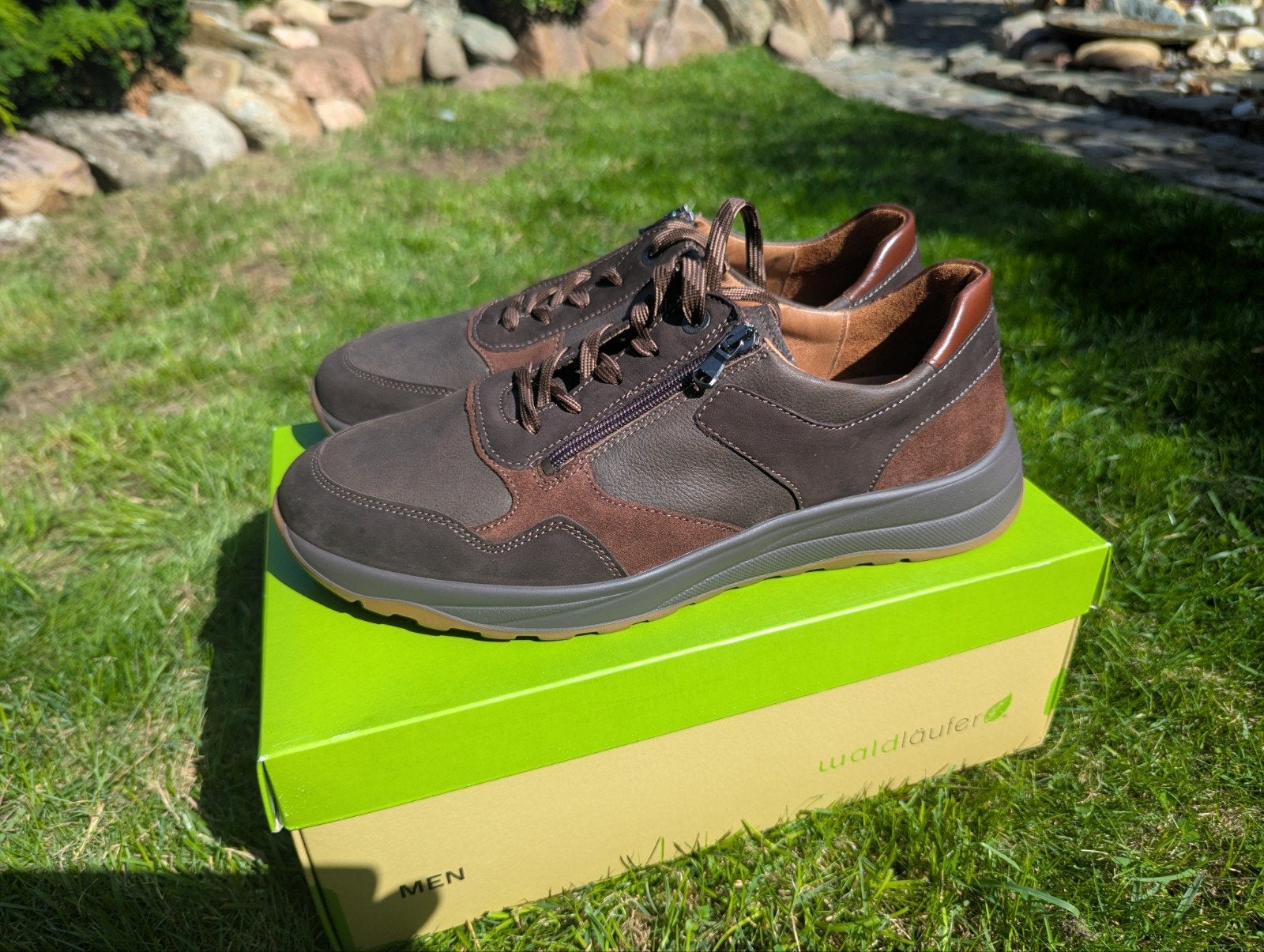 leren schoenen Waltlaufer maat 45 nieuw, Ophalen of Verzenden, Nieuw, Bruin, Wandelschoenen of Bergschoenen
