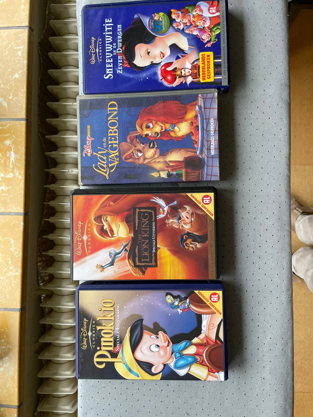 Walt DISNEY VIDEOS VHS gratis, Ophalen, Tekenfilm, Alle leeftijden, Nederlands