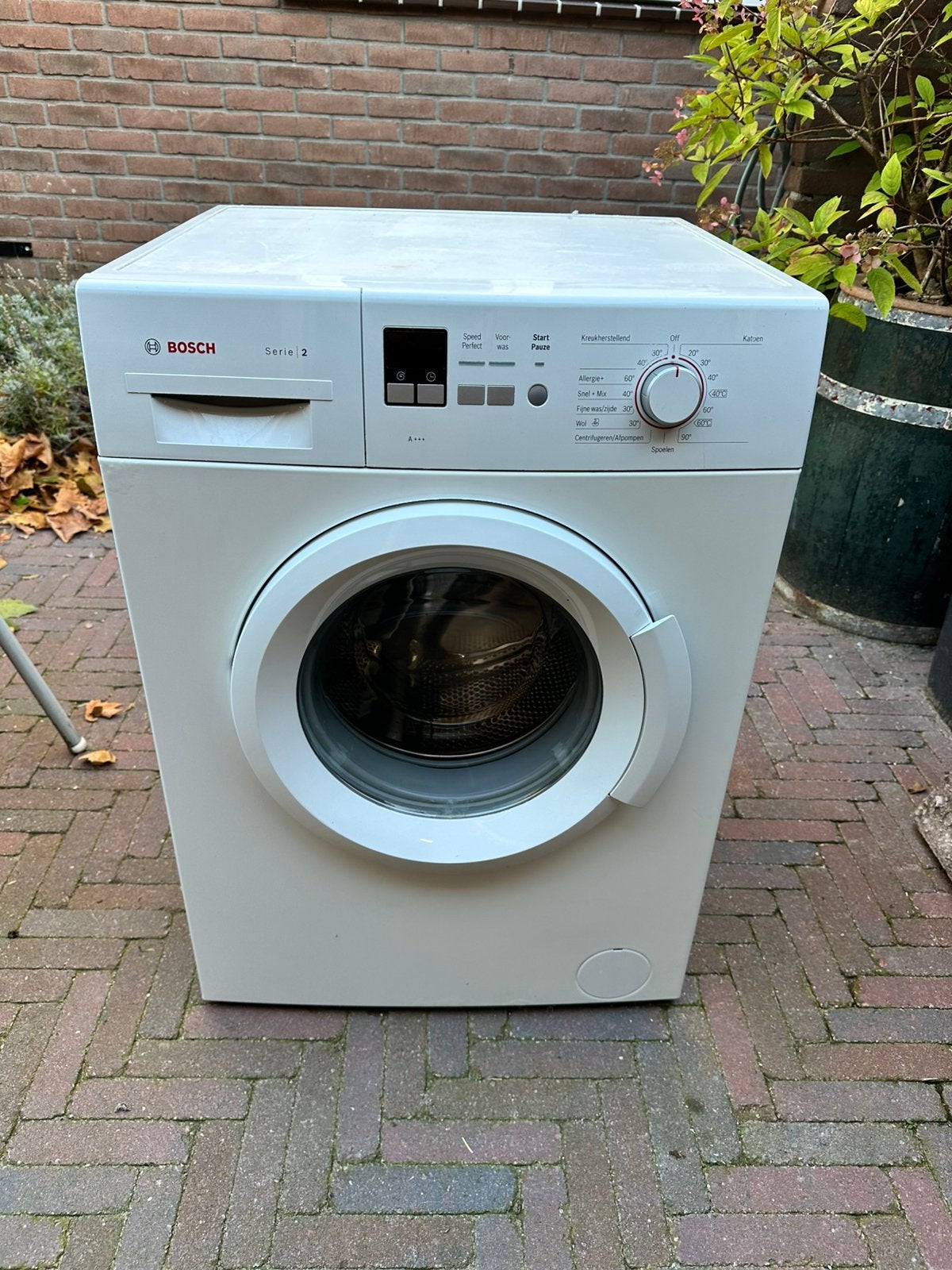 Bosch wasmachine e16 fout Gratis, Ophalen, 1200 tot 1600 toeren, Gebruikt, 8 tot 10 kg