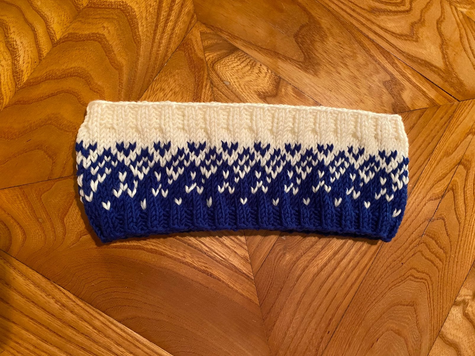 Gebreide hoofdband - zelfgemaakt :), Ophalen of Verzenden, Nieuw, Muts