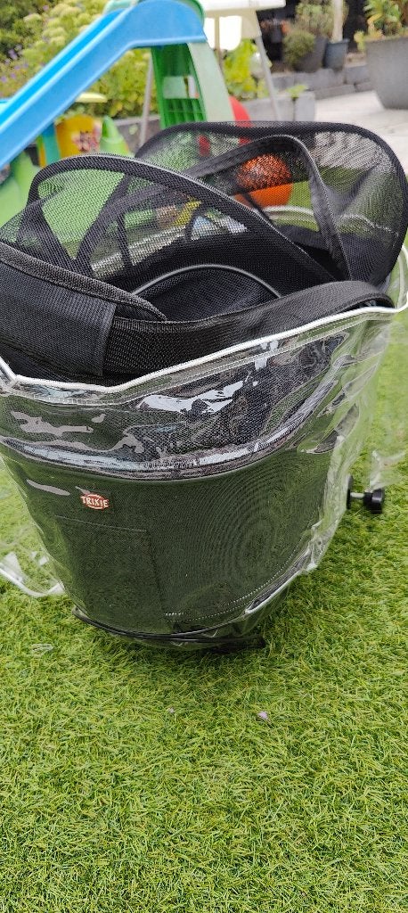 TE KOOP Trixie honden fietsmand voor op de bagagedrager, Ophalen, Zo goed als nieuw