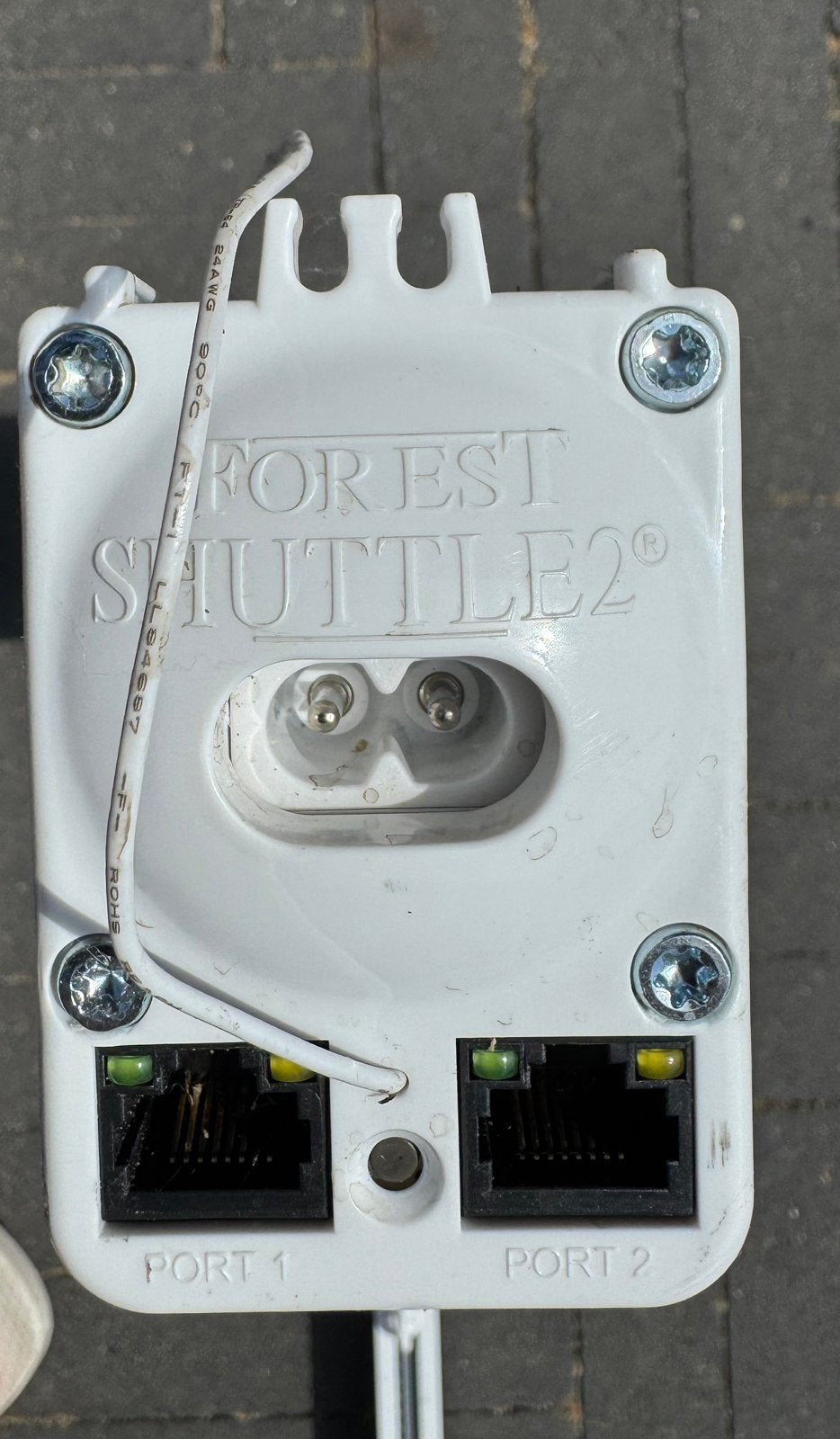 Forest Shuttle 2 gordijnrails met motor, Ophalen, Gebruikt, Overige merken, Overige typen