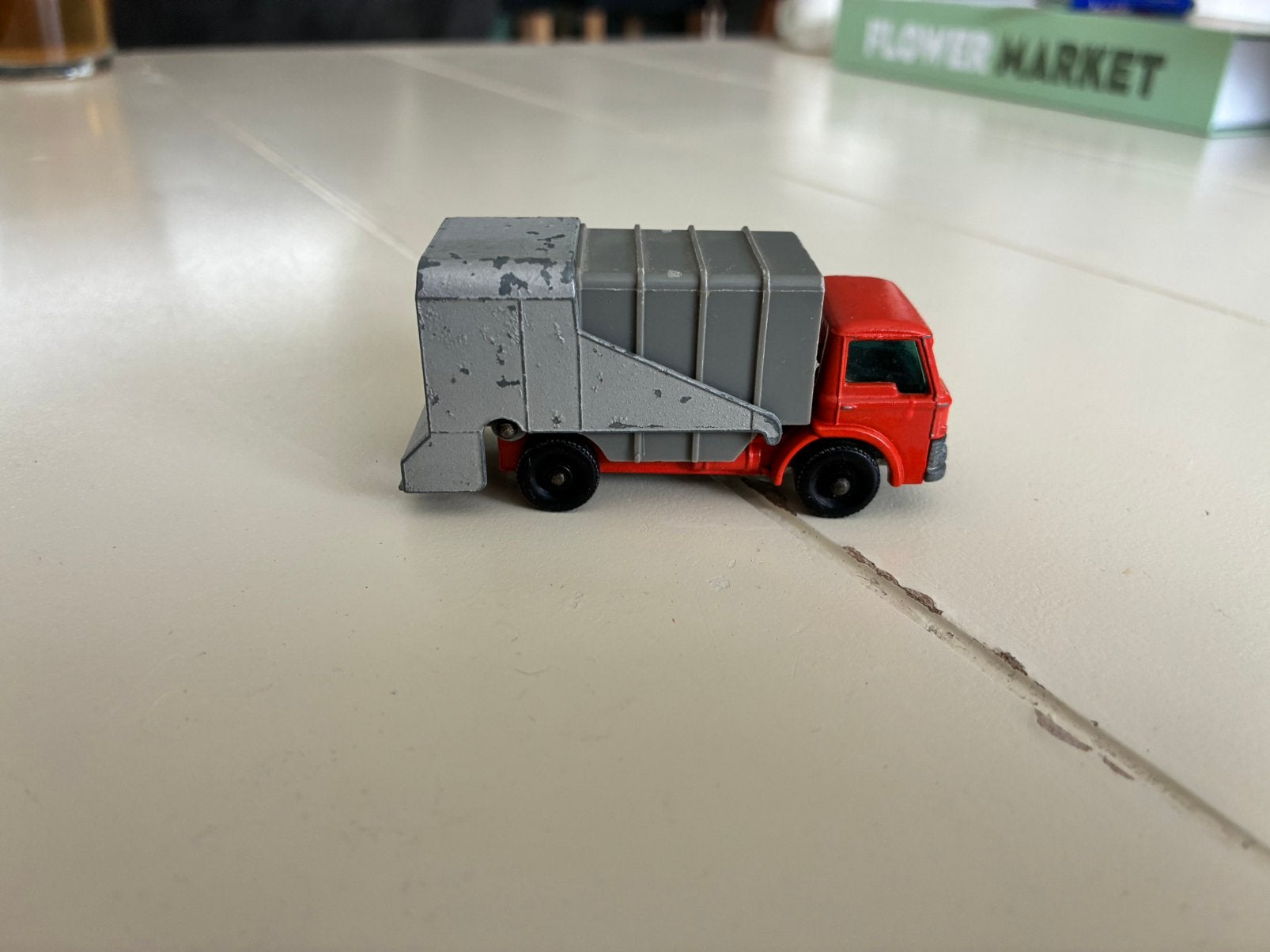 Matchbox Series Ford vuilniswagen, Ophalen of Verzenden, Zo goed als nieuw, Bus of Vrachtwagen