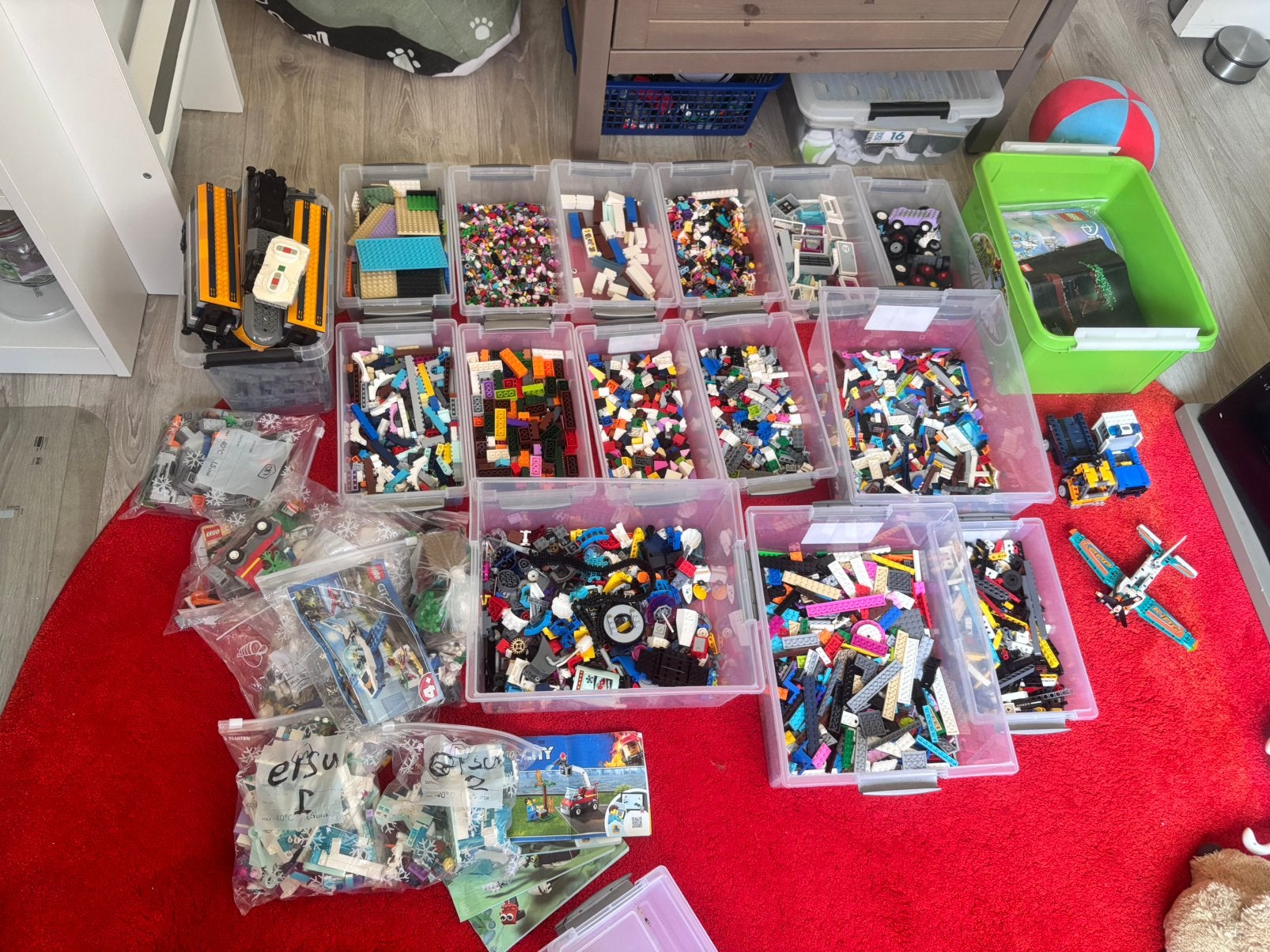 Grote partij LEGO 37 sets + boekjes o.a City, Minecraft etc., Ophalen, Gebruikt, Overige thema's, Lego