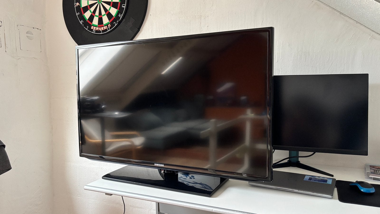 Samsung UE40EH5300W 40 inch Full HD, Ophalen, Gebruikt, 50 Hz, LCD