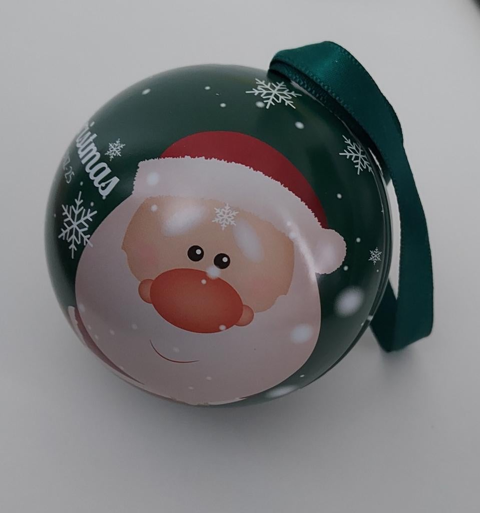 6 metalen holle kerstballen voor bijv. snoep (nieuw), Diversen, Kerst, Ophalen of Verzenden, Nieuw
