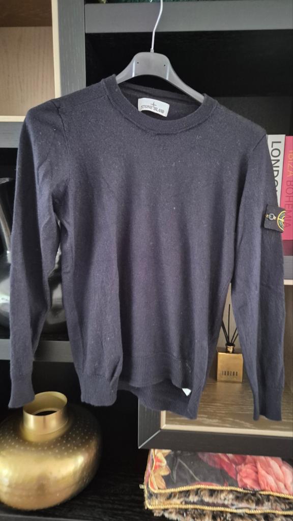Stone Island Donkerblauwe Trui Maat M, Ophalen of Verzenden, Maat 48/50 (M), Blauw, Stone Island