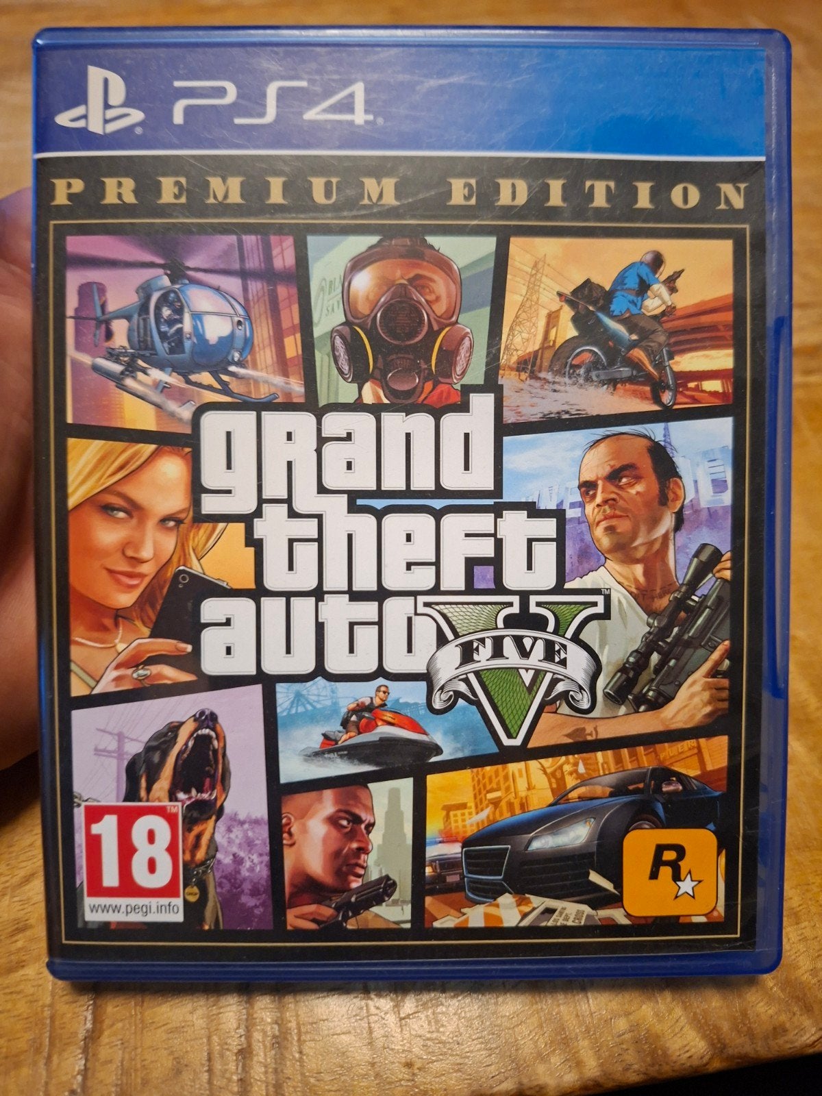 Grand Theft Auto V (GTA 5) Premium Edition PS4, Spelcomputers en Games, Online, Vanaf 18 jaar, Zo goed als nieuw, 3 spelers of meer