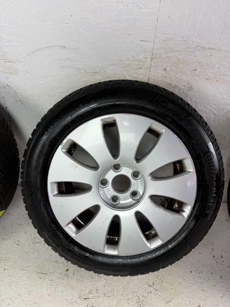 Originele Audi A4 A3 TT velgen 16" 5x112 winterset 8mm!, Niet ingevuld, Gebruikt, 16 inch, Banden en Velgen