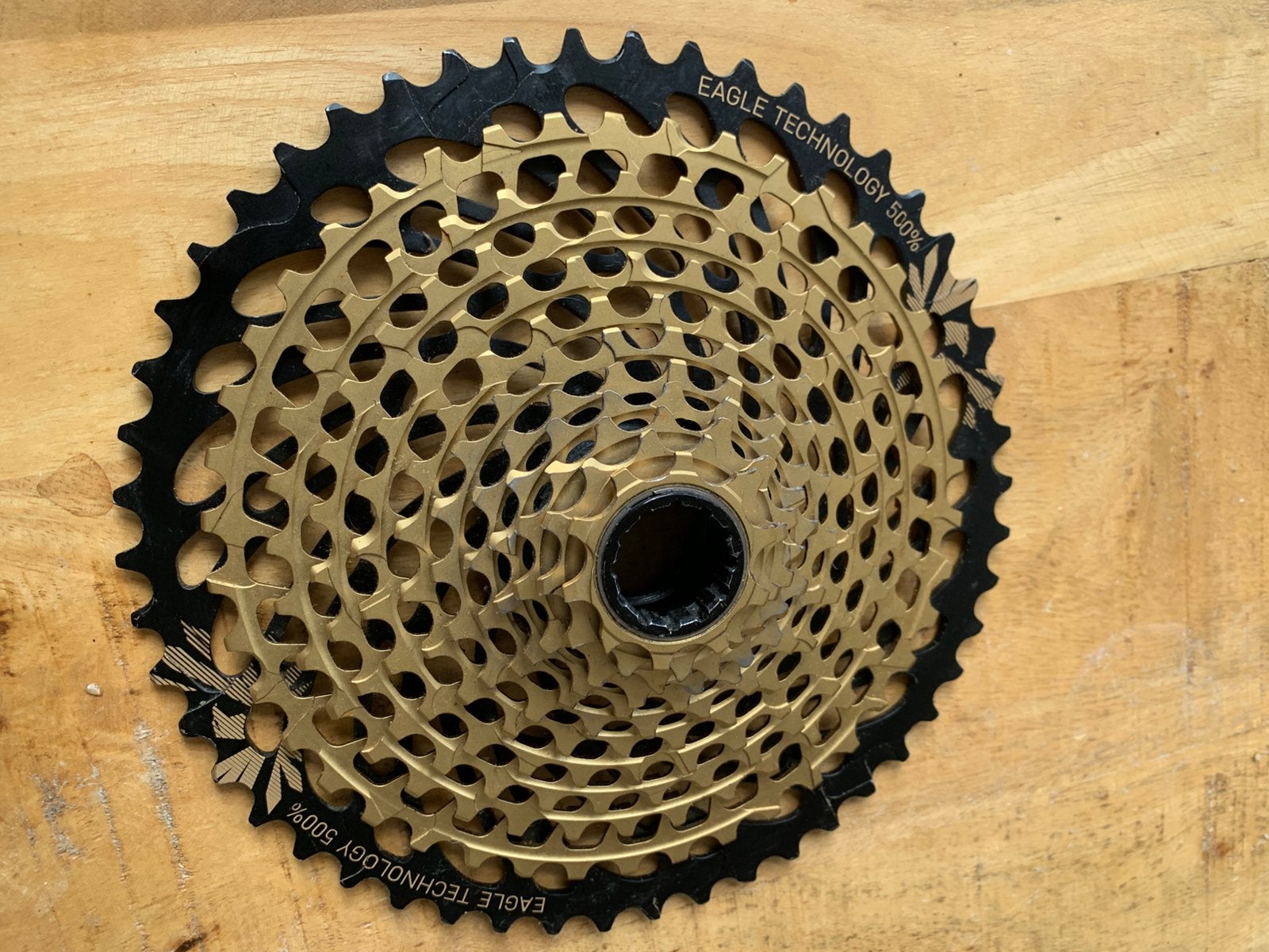 SRAM XX1 XG-1299 10-50 Gold Cassette (zgan), Gravelbike, Ophalen of Verzenden, Zo goed als nieuw, SRAM