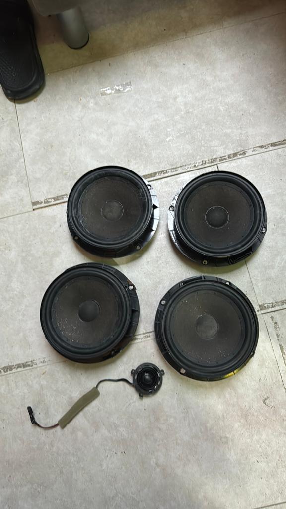 4x originele Volkswagen Golf 6 speakers, Ophalen of Verzenden, Gebruikt