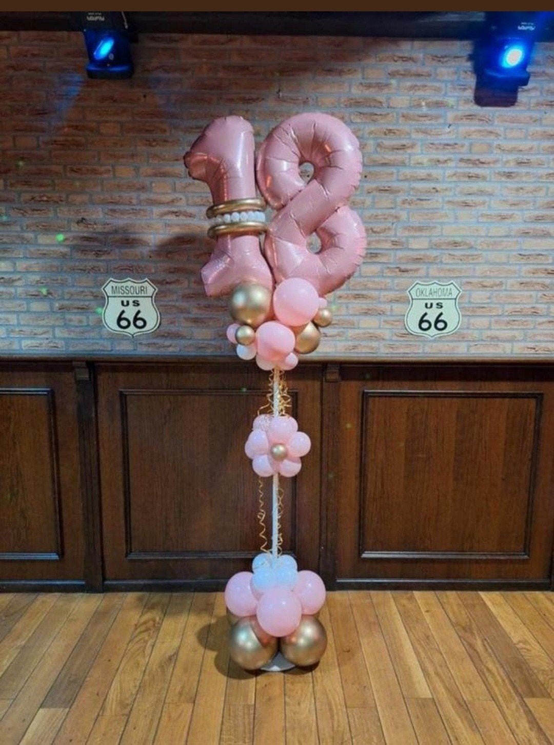 ballon decoratie pilaren, Ophalen of Verzenden, Zo goed als nieuw, Geboorte of Huwelijk